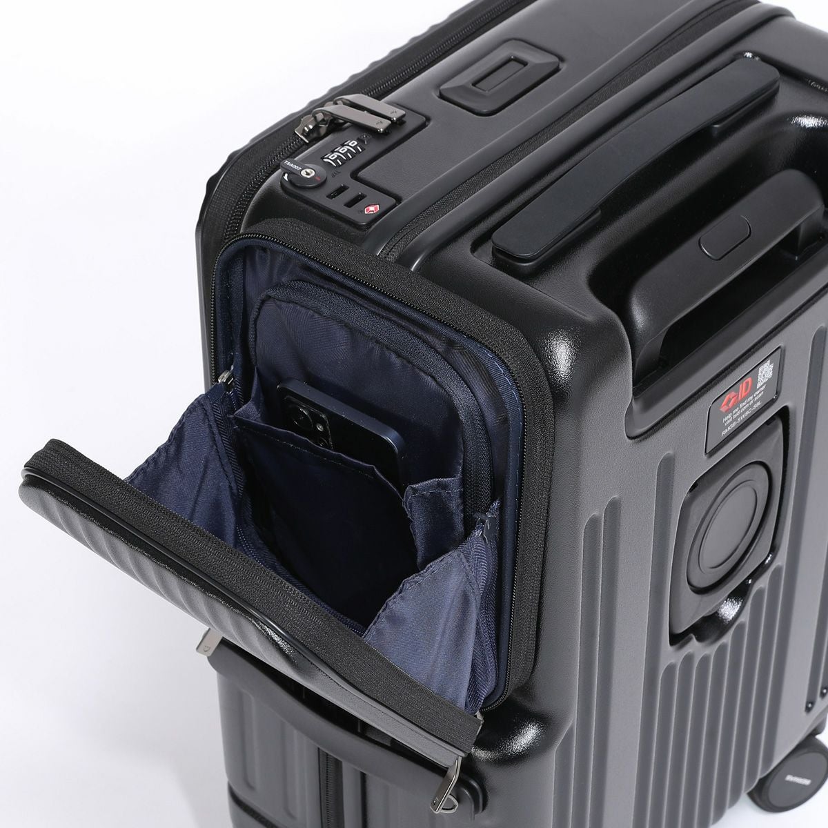 No.60526：サイドポケット付きフロントオープン 35L 48cm | BERMAS