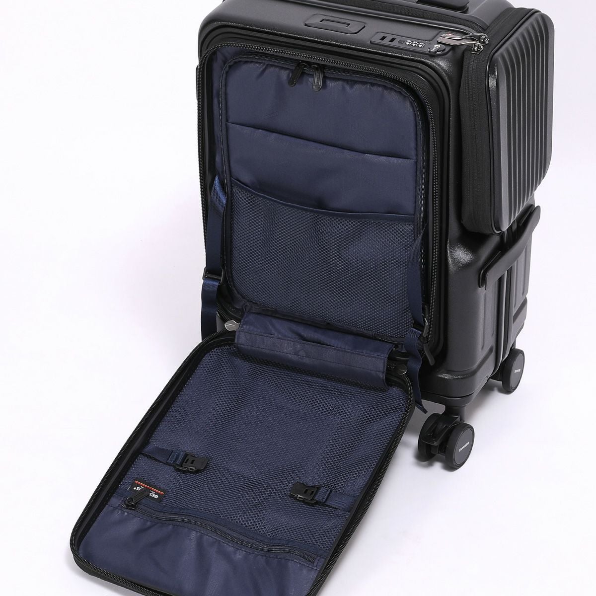 ユーロシティ3 サイドポケット付きフロントオープン35L 48cm