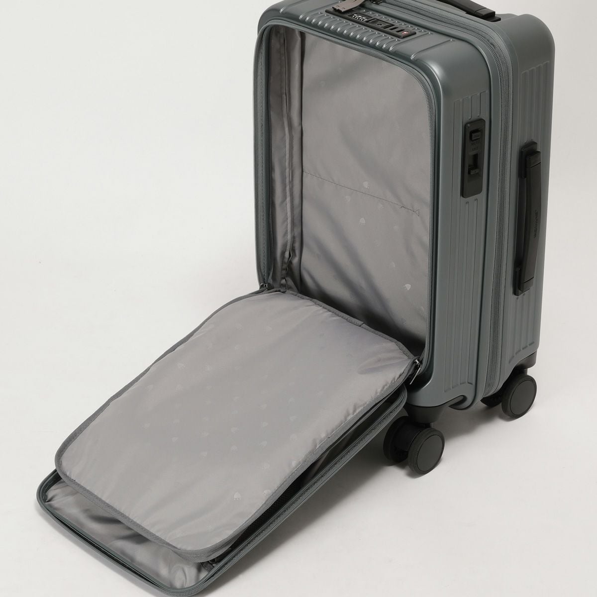 アウトレット品]No.60555：フロントオープンファスナー37L 50cm