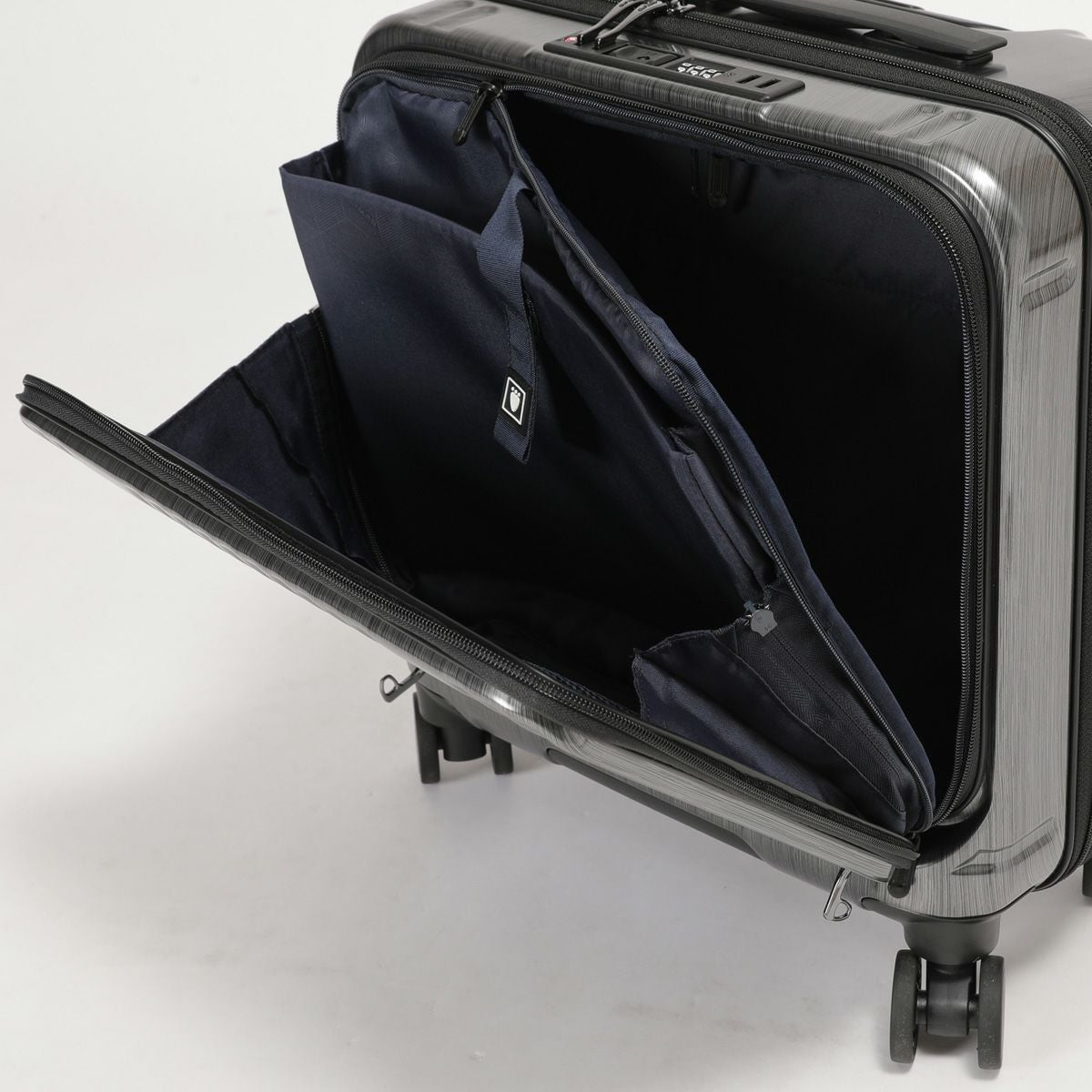 よろしくお願いしますさん専用 No.60523 フロントオープン4輪33L 39cm｜PC収納・機内持ち込み対応｜BERMAS