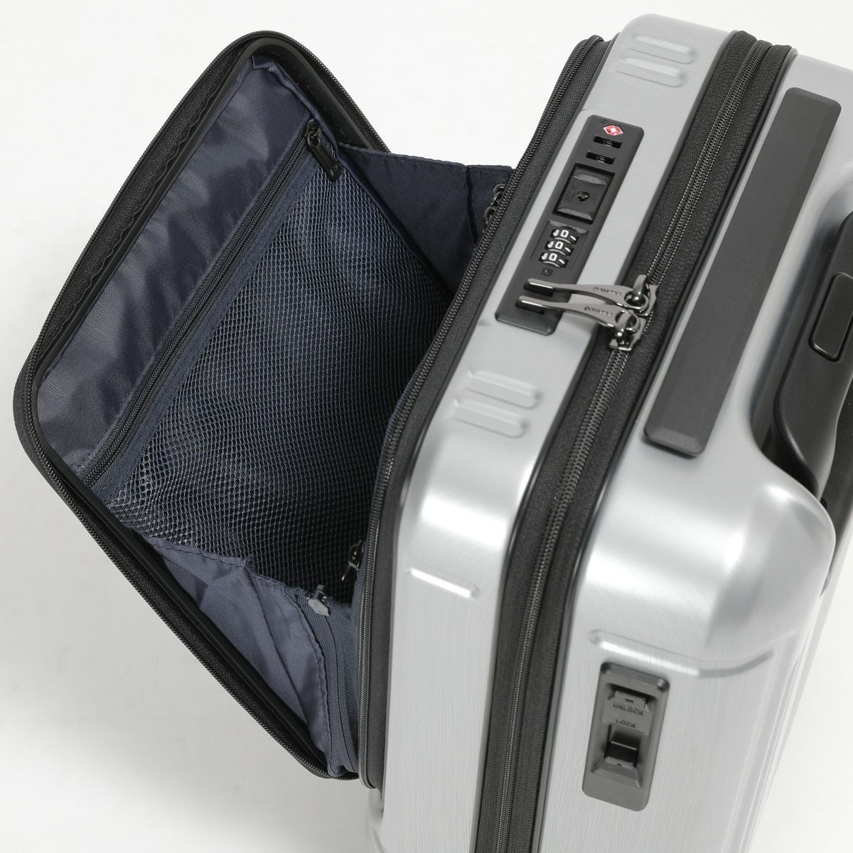 No.60524 フロントオープン22L 38cm｜機内持ち込み対応