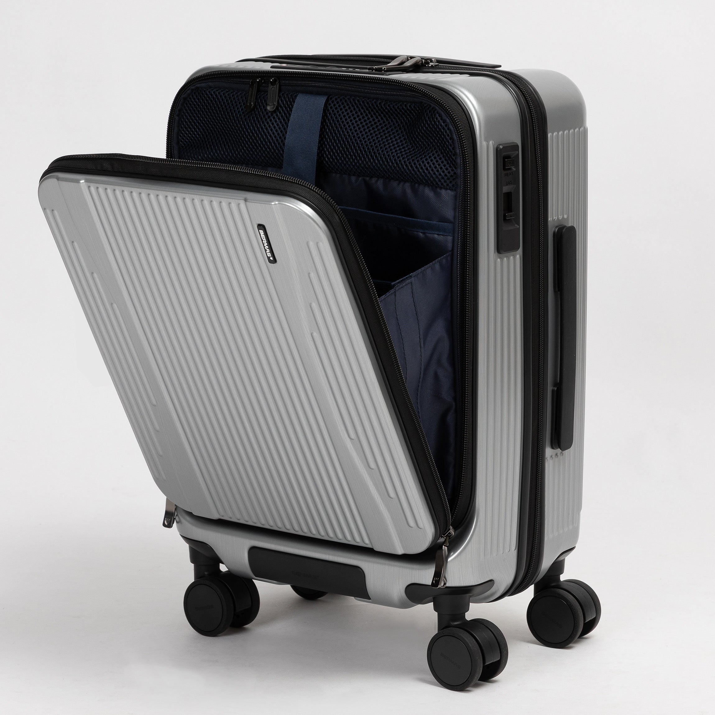 No.60570：フロントオープン 36L 47cm | 1～2泊向け・機内持ち込み対応